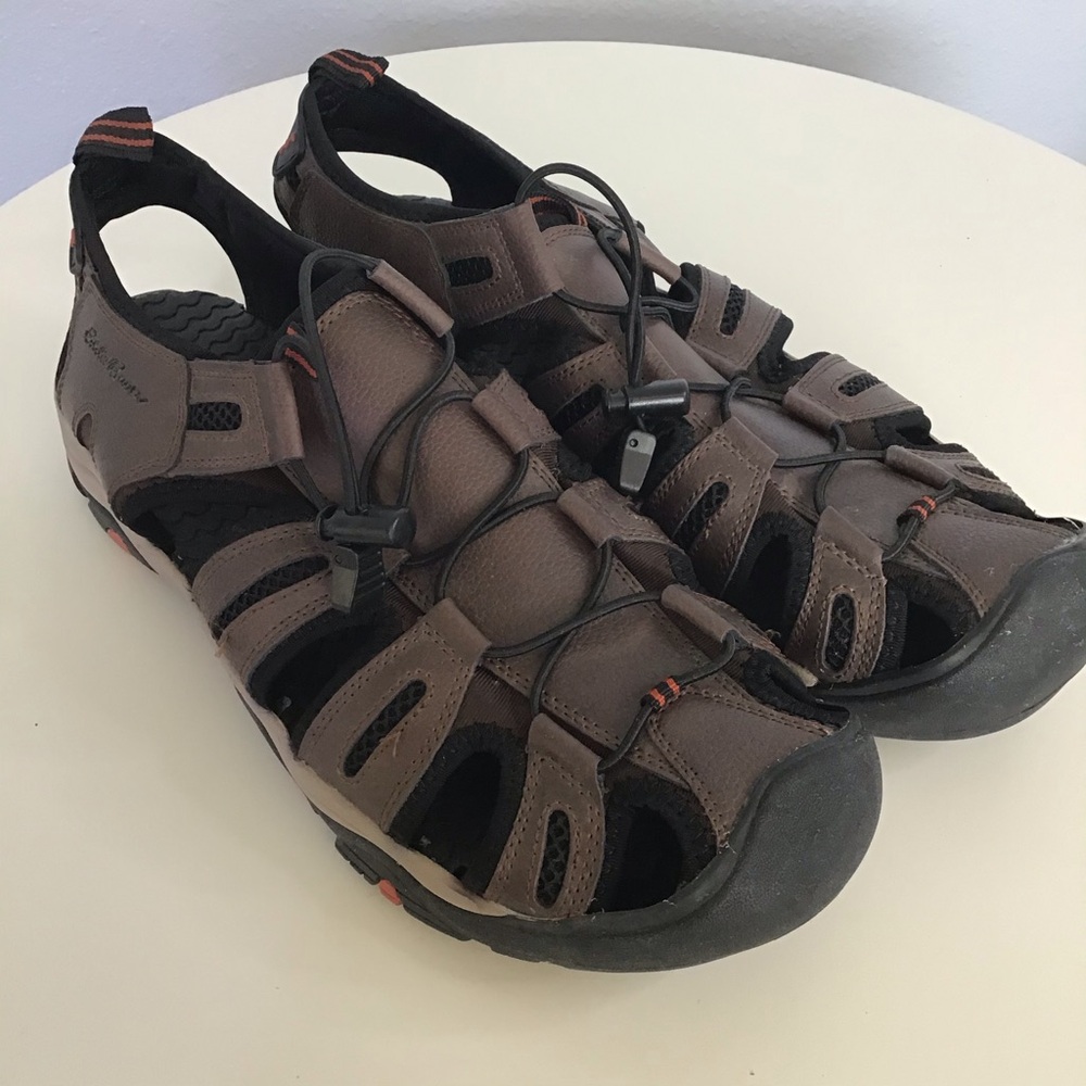 Eddie Bauer Closed Toe Sandal Men's Size 13 Quiet Luxury Preppy Hiking Coastal